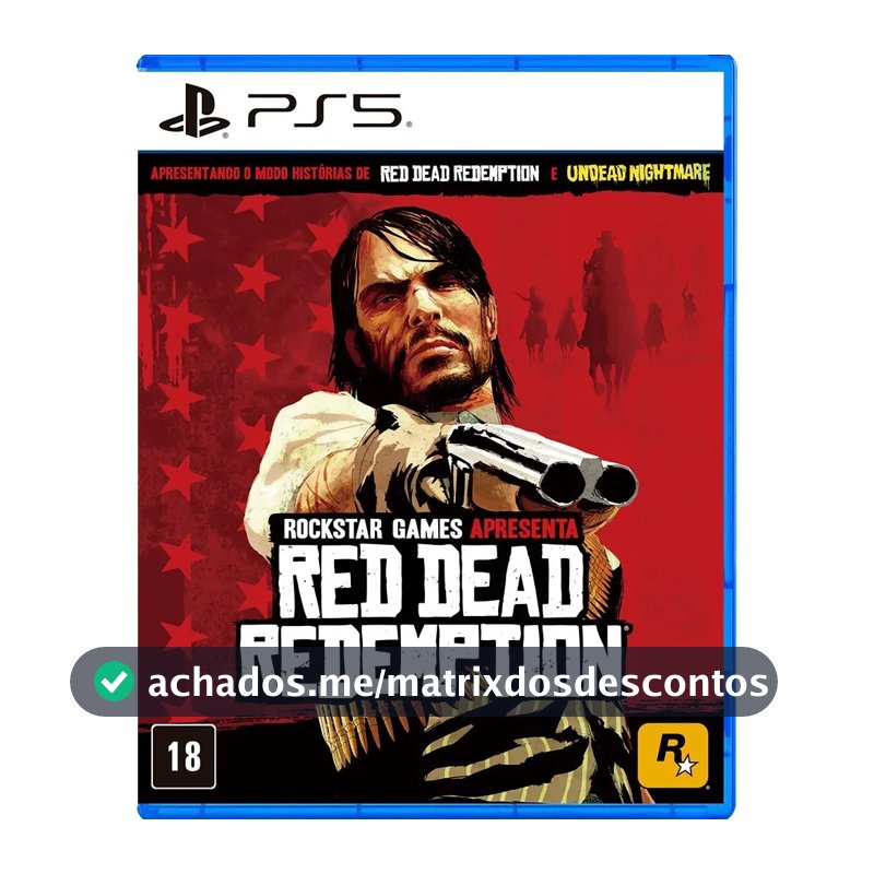 Jogo RED DEAD REDEMPTION - Rockstar Games - PS5