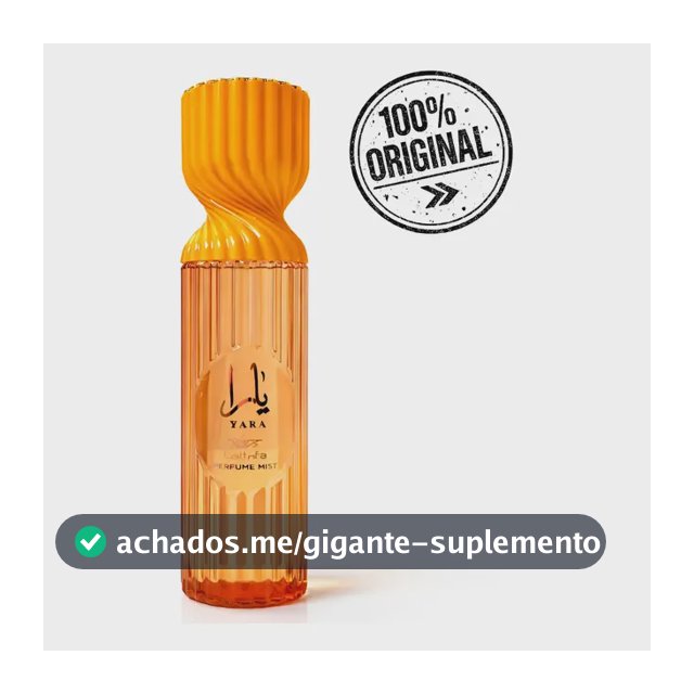 Body Splash Yara Tous Perfume Mist Lattafa 250ml Body Splash Árabe Importado