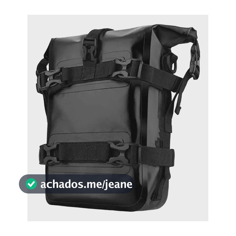 A Bolsa De Guidão Para Moto Crash Bar Bag R)