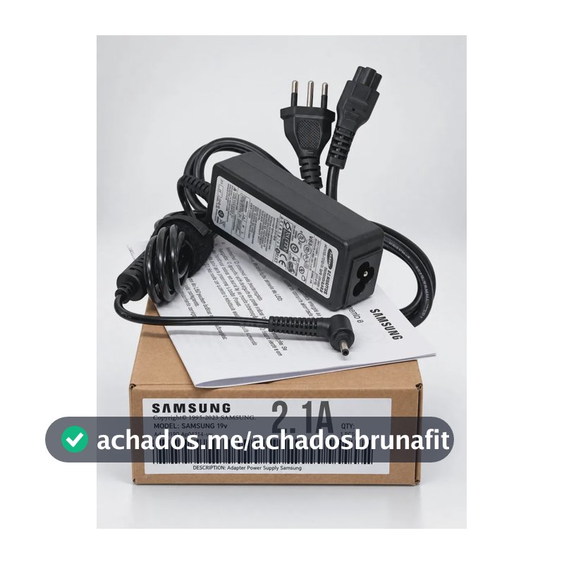 Carregador Do Notebook Samsung Np350xaa 19v 2.1a Pa-1400-96 (AD-4019)