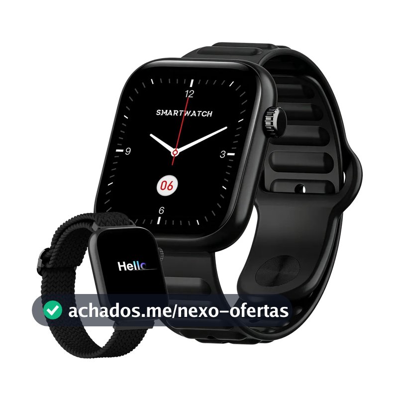 Relógio Smartwatch Forestory Inteligente Tela 1.83 Bluetooth Ip68 À Prova D'água Notificações Chamadas Saúde Smart Watch Relogio Corrida Com Android E Ios Com 2 Pulseiras Feminino Masculino