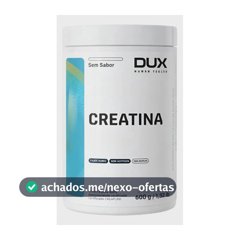 Creatina monohidratada Dux Human Health em pó Sem sabor x 600g