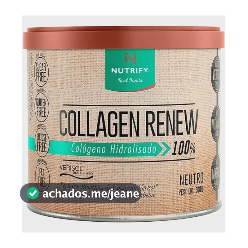 Collagen Renew Sabor Neutro - Nutrify 300g