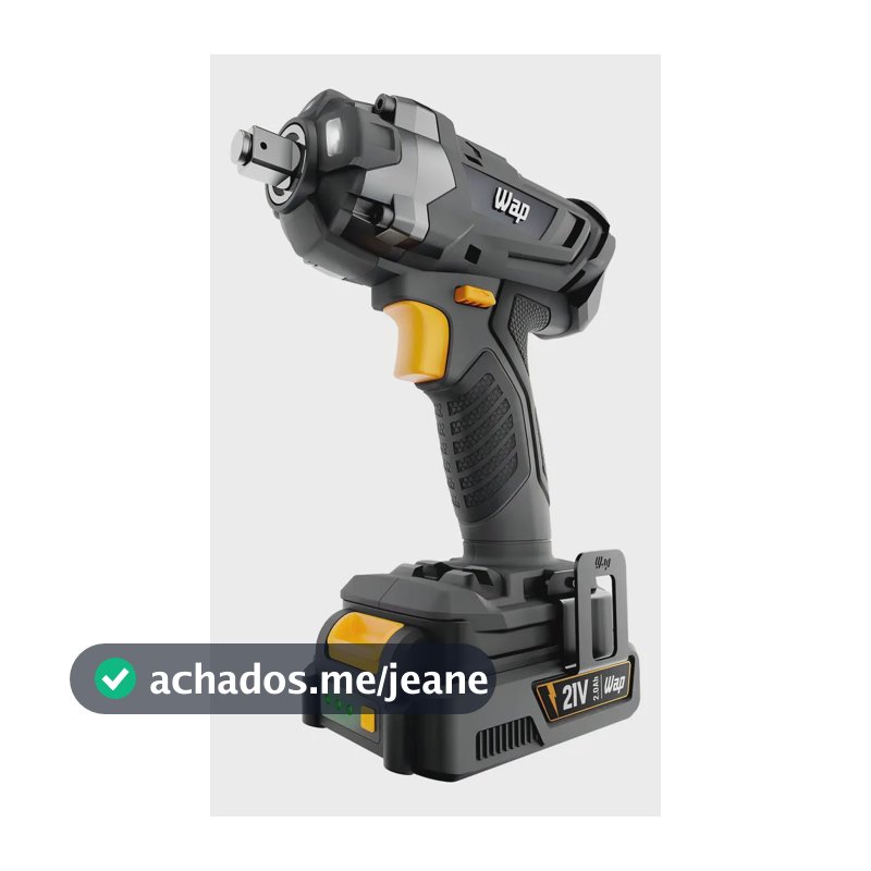 Chave De Impacto Bateria Wap K21 Ch01 Torque 350nm