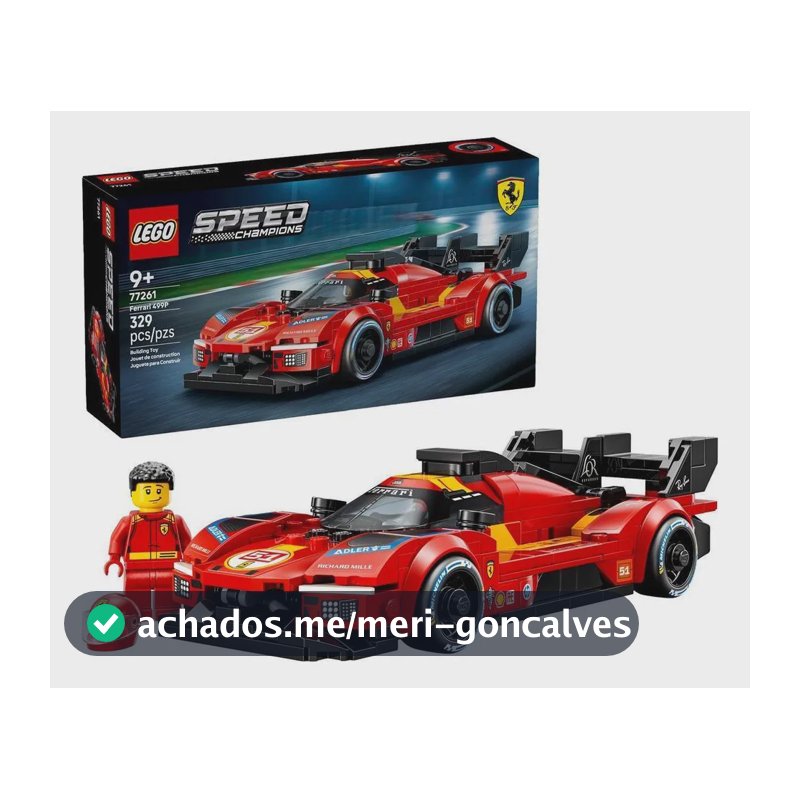 Lego Speed Champions Ferrari 499p 329