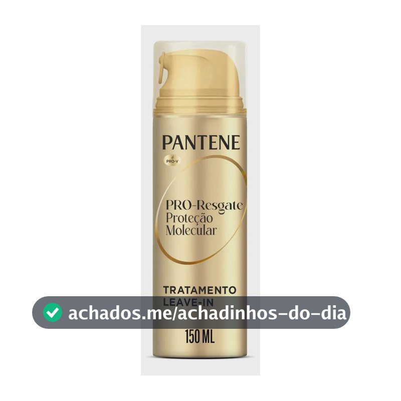 Tratamento Leave-In Pantene PRO-Resgate Regeneração Molecular 150 ml
