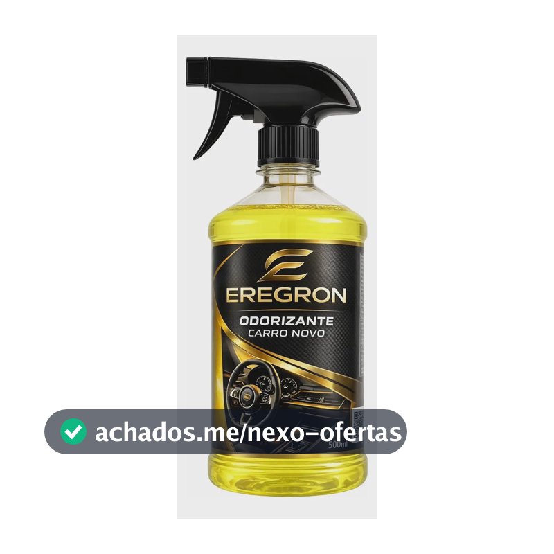 Aromatizante Cheirinho Odorizador Carro Novo Automotivo 1l Amarelo Carro Novo