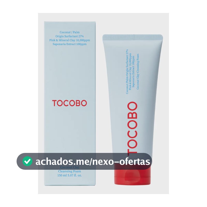 Espuma De Limpeza Facial Tocobo Coconut Clay 150ml