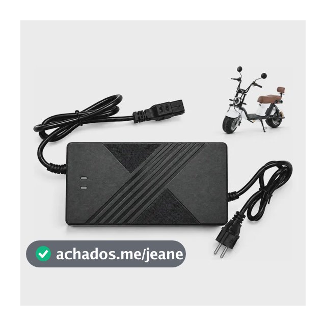 Carregador Bateria Lítio 60v 5a Scooter Elétrica X11 X12 X13
