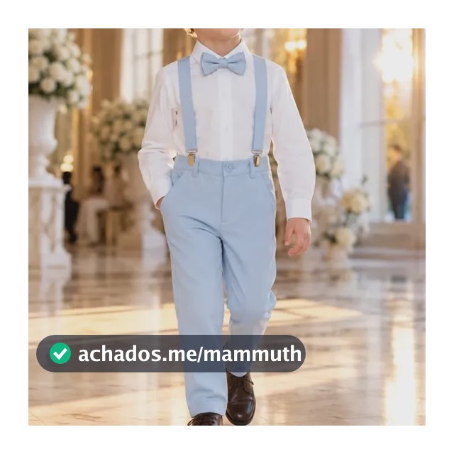 Conjunto Social Pajem Infantil Esporte Fino Festa Congresso