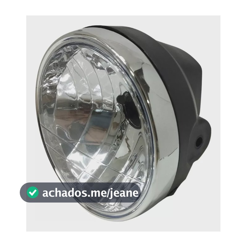 Farol Cg 150 Titan Fan 2004 2005 2006 2007 2008 Aro Cromado