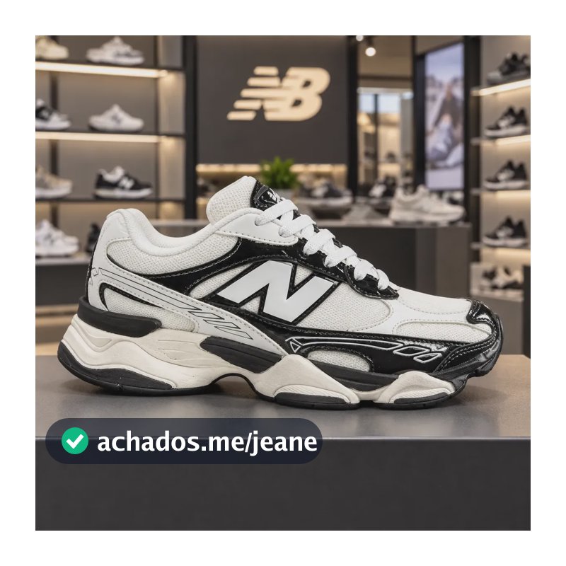 Tênis New Balance 9060r Unissex Esportivo Casual Lançamento Branco Mesclado 41