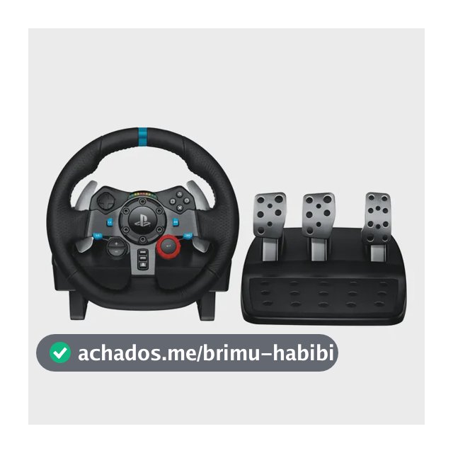 Volante Gamer G29 Driving Force Logitech G Preto