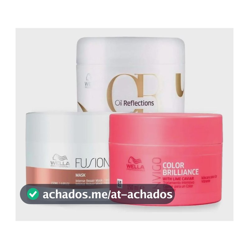 Kit Cronograma Capilar Fios Perfeitos - Wella