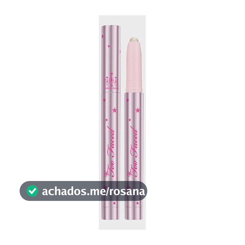 Sombra Cremosa Em Bastão Too Faced Quickie Queen - Love Ston Cor Twinkle