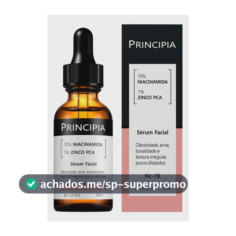 Principia Sérum 10% Niacinamida + 1% Zinco Pca NC-10 30 mL