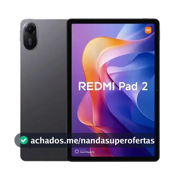 Tablet Xiaomi Redmi Pad 2 256gb 8gb Ram Cinza Escuro