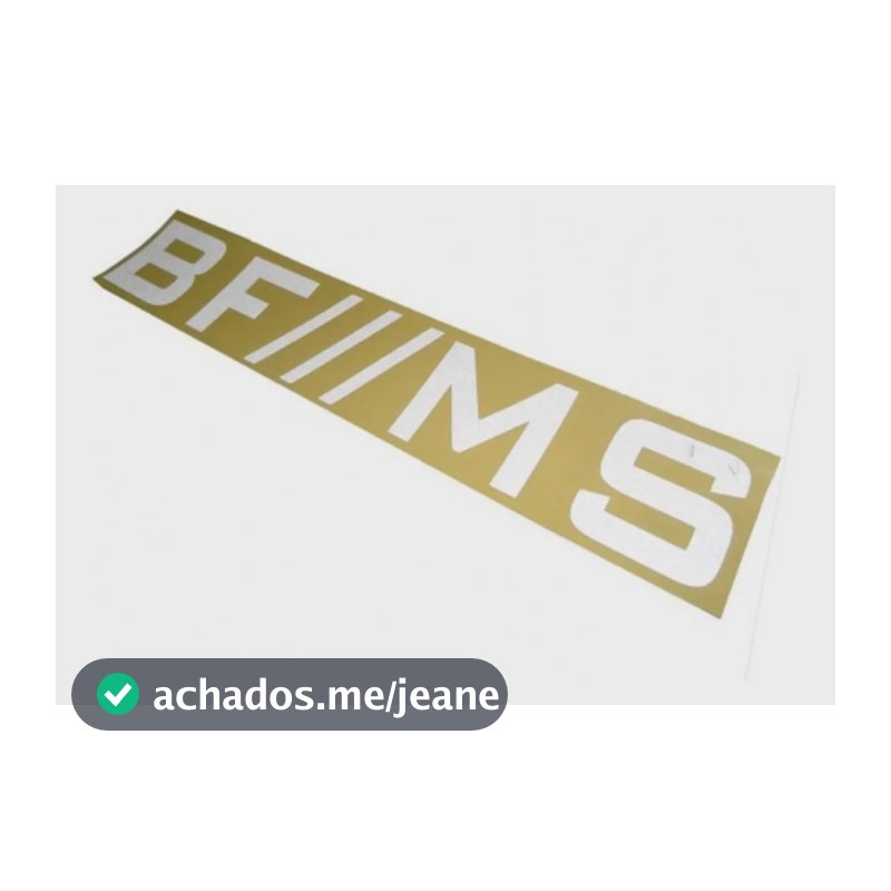 Adesivo Bf///ms Tradicional Branco Refletivo Triton Ranger Branco