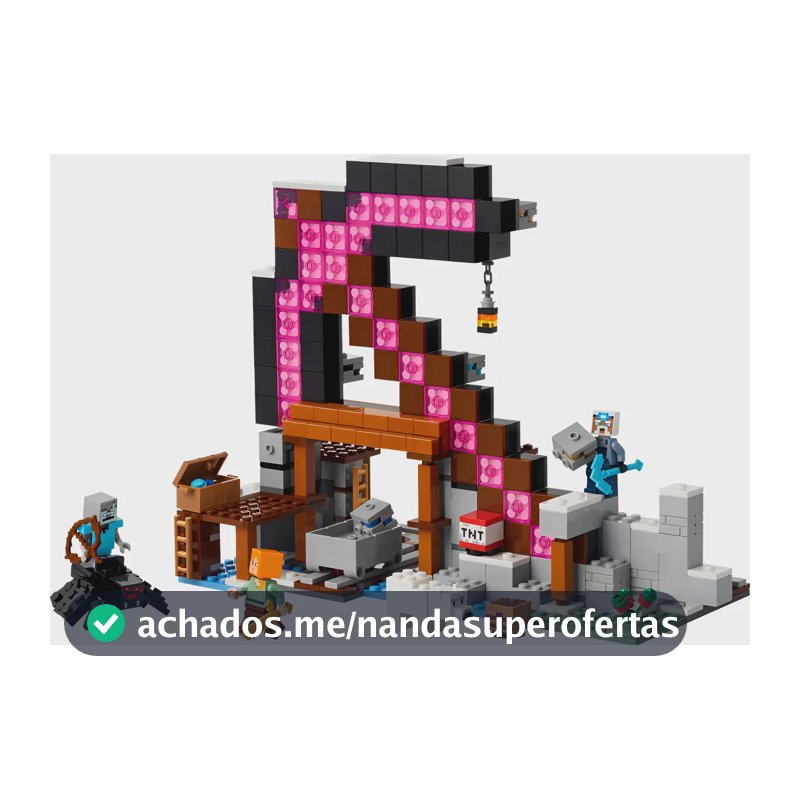 Lego Minecraft 21277 A mina do Pico