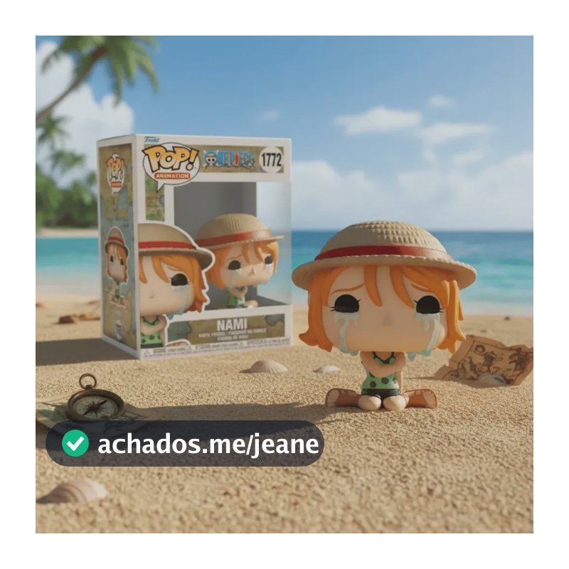 Figura Funko Pop! Animation Nami Chorando Anime One Piece