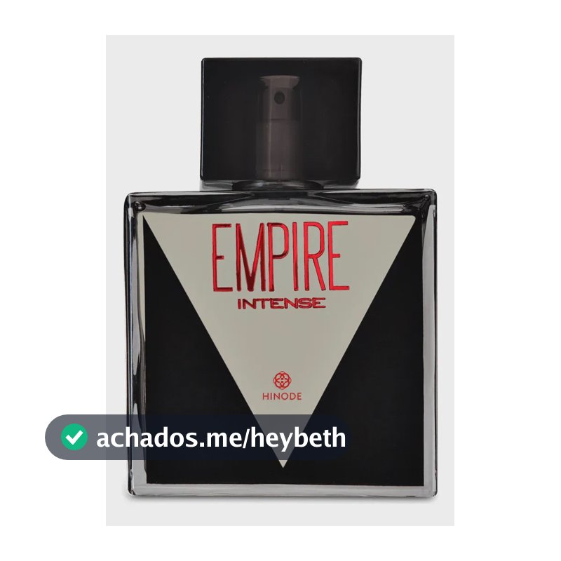 Perfume Masculino Empire Intense Hinode Deo Colônia 100ml