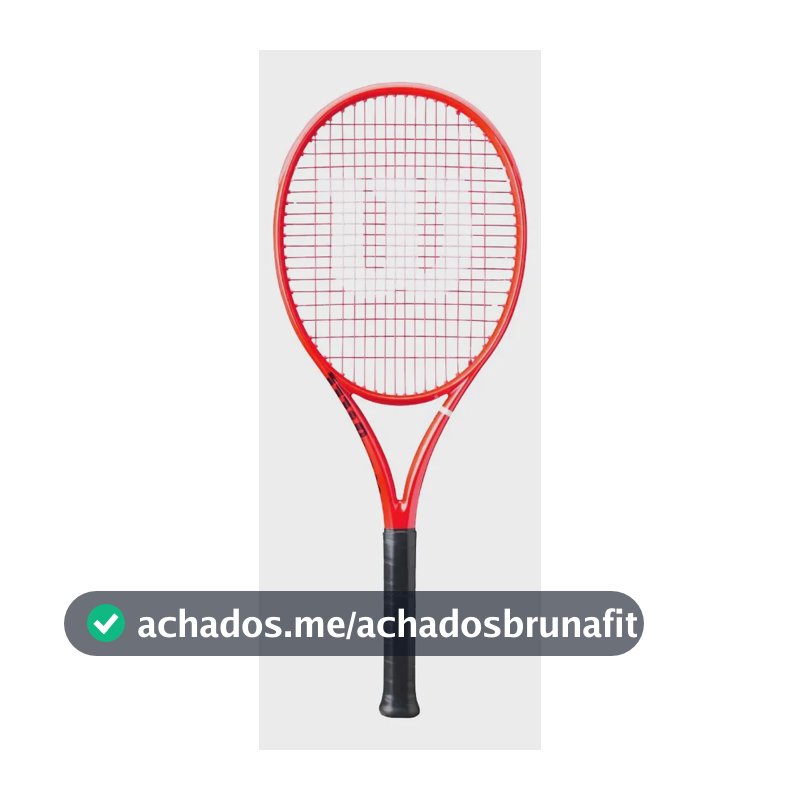 Raquete De Tênis Wilson Defyer Redline 100 - 300g Vermelho L4