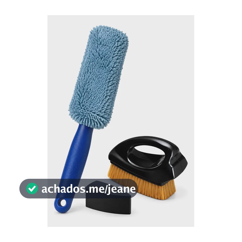 Escova Microfibra Rodas Pincel Aplicador De Pretinho