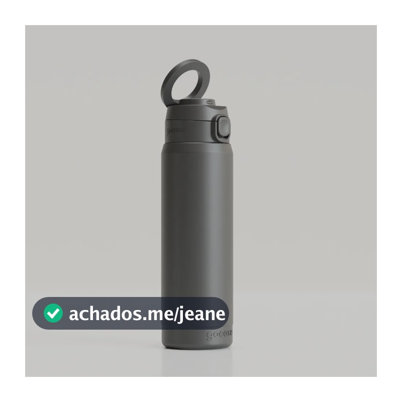 Gocase Garrafa Magsafe Inox 750ml Cor Preto
