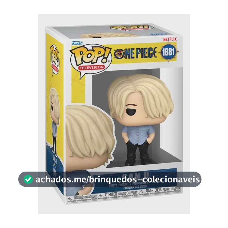 Boneco Funko Pop! One Piece Live Action - Sanji