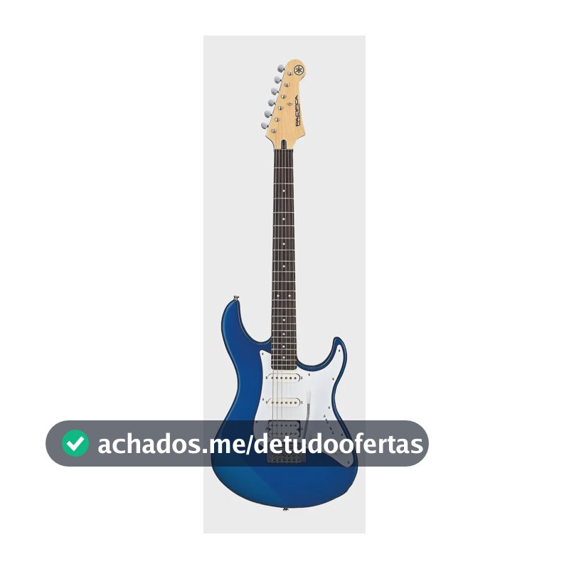 Guitarra Elétrica Yamaha Pacif012 Dbm 6 Cordas Azul Metalico Destro Dark Blue Metallic Pau-rosa