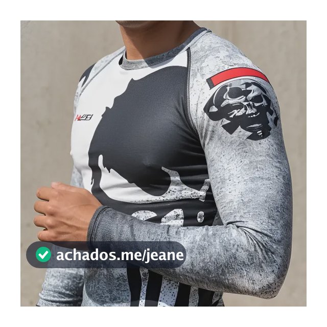 Rash Guard Jiu-jitsu Proteção Solar Camiseta Elastano Treino