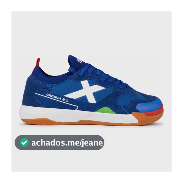 Tênis Futsal Munich Gresca 2.0 Salão Original Profissional