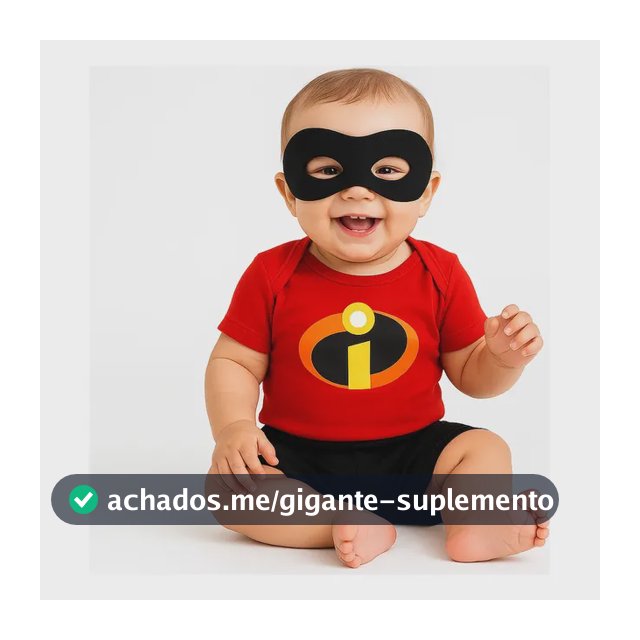 Body Bebê Infantil Mêsversário Temático Os Incríveis