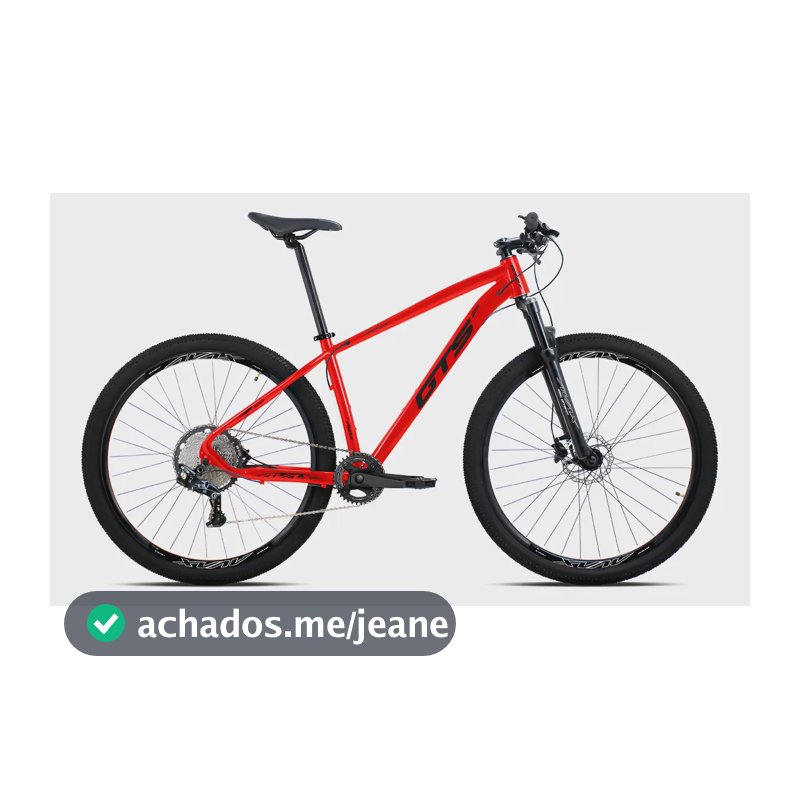 Bicicleta Aro 29 Gts Feel Avax 12v Freio A Disco Hidráulico Cor Vermelho Tamanho Do Quadro 21