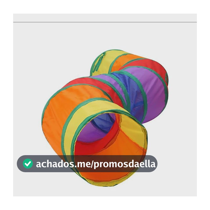 Túnel Labirinto Para Gatos Cães Interativo Cat Brinquedo Pet Cor Arco-íris S