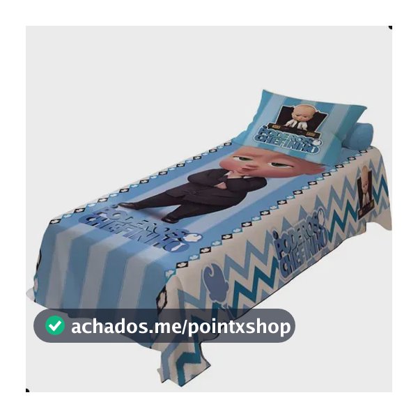 Jogo Lençol + Fronha Temático Infantil Modelos Chefinho