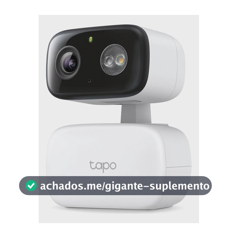 Câmera De Segurança Wifi Branca Tp-link Tapo C206 2k Para Interior/exterior