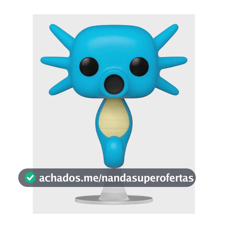 Boneco Funko Pop Pokémon Horsea Com Base Games #844 Original