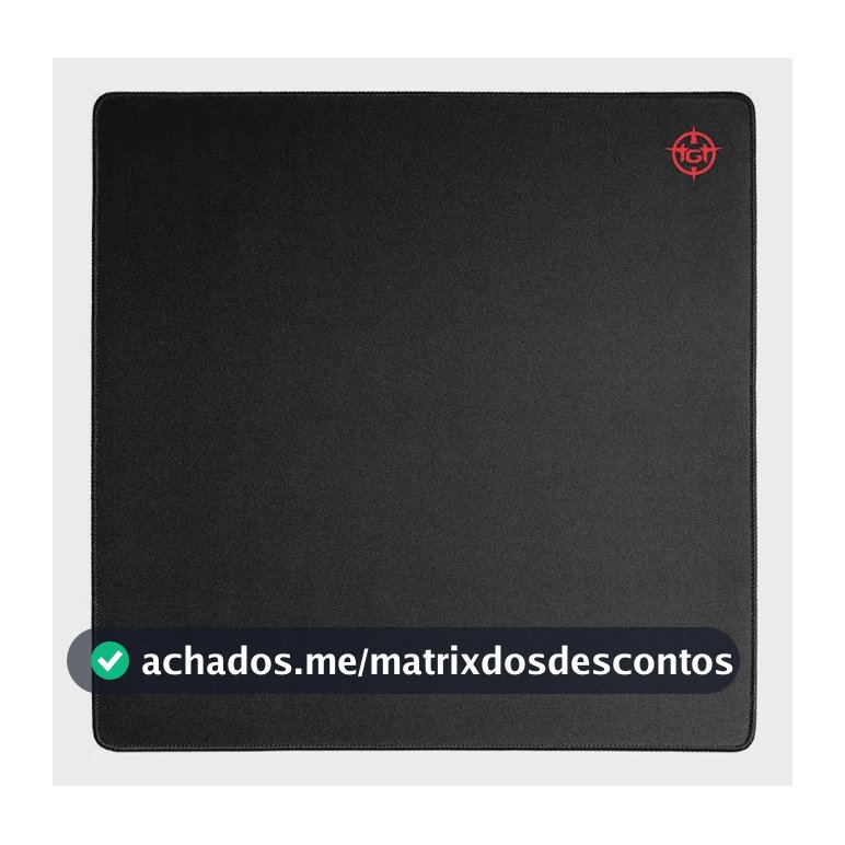 Mousepad Gamer Tgt K50m, Grande, 500x500x3mm, Preto