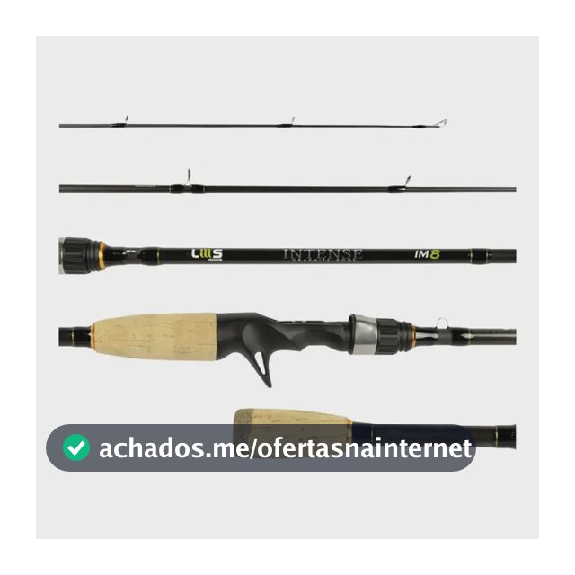Vara Para Carretilha Lumis Intense Cast 1,68m 5-14lb Preto