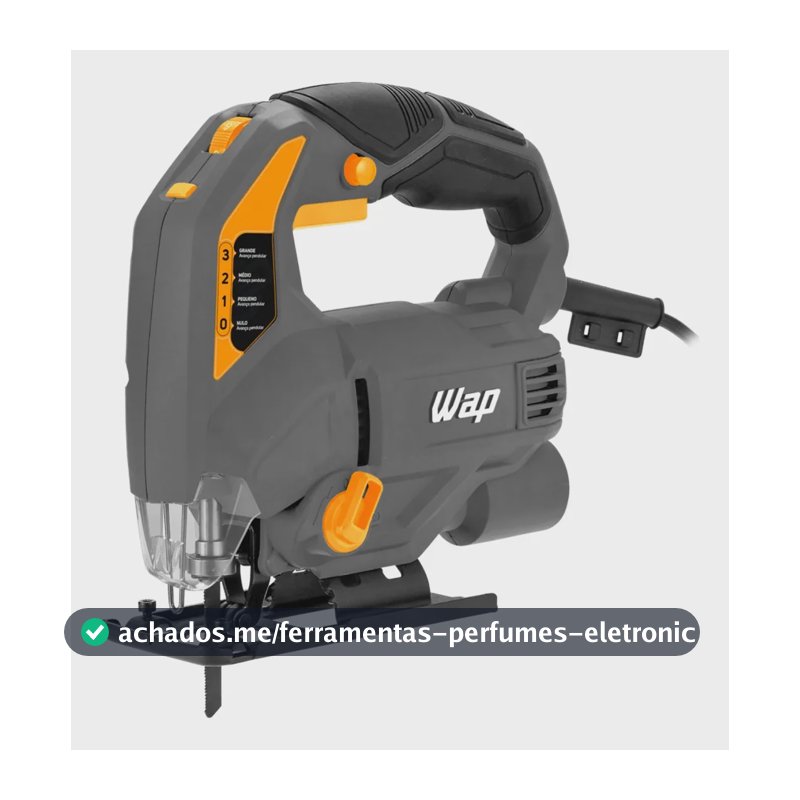 Serra Tico Tico Wap Stt02 800w 6 Velocidades Com Botão Trava 220v