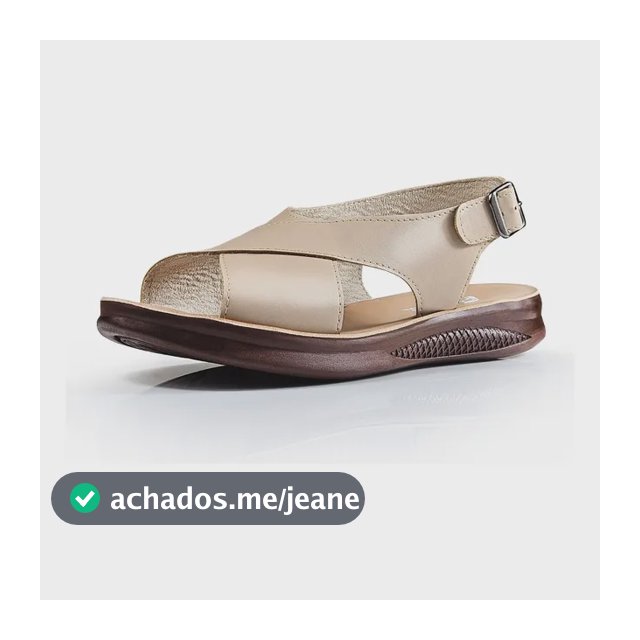 Sandália Ortopédica Feet Life Fivela Confortável Anatômica
