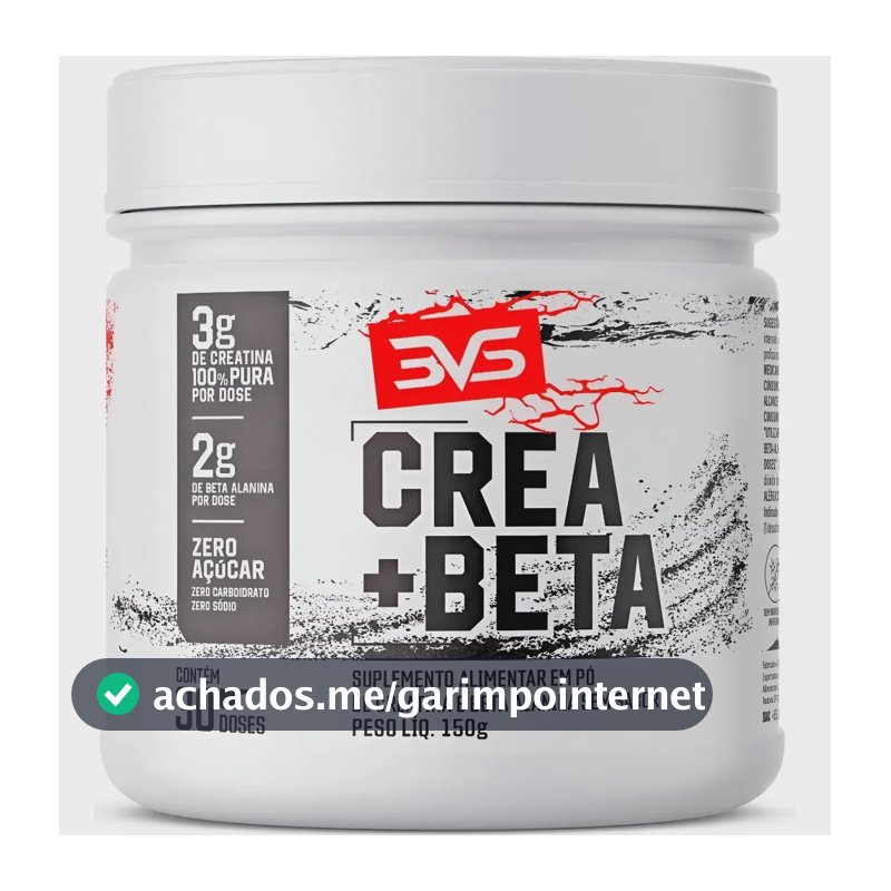 Creatina + Beta Alanina - Fórmula Avançada Para Treinos De Alta Intensidade com Zero Carboidrato - 150g