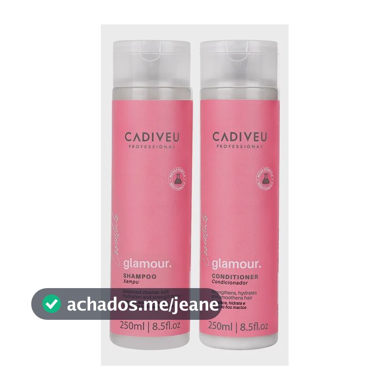 Kit Cadiveu Profissional Essentials Glamour Duo (2 Produtos)