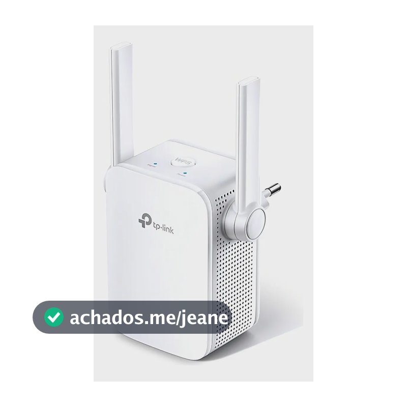 Repetidor de Sinal Wi-fi N 300mb Tl-wa855re Cor Branco Tp-link