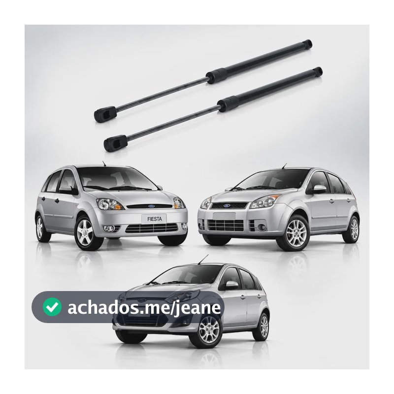 Par Amortecedor Porta Malas Ford Fiesta Hatch 2003 04 À 2014