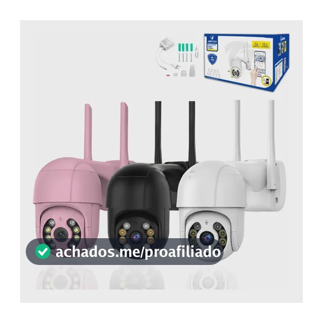 Câmera De Segurança Wifi 360° Full Hd Ip67 Yousee Visão Colo