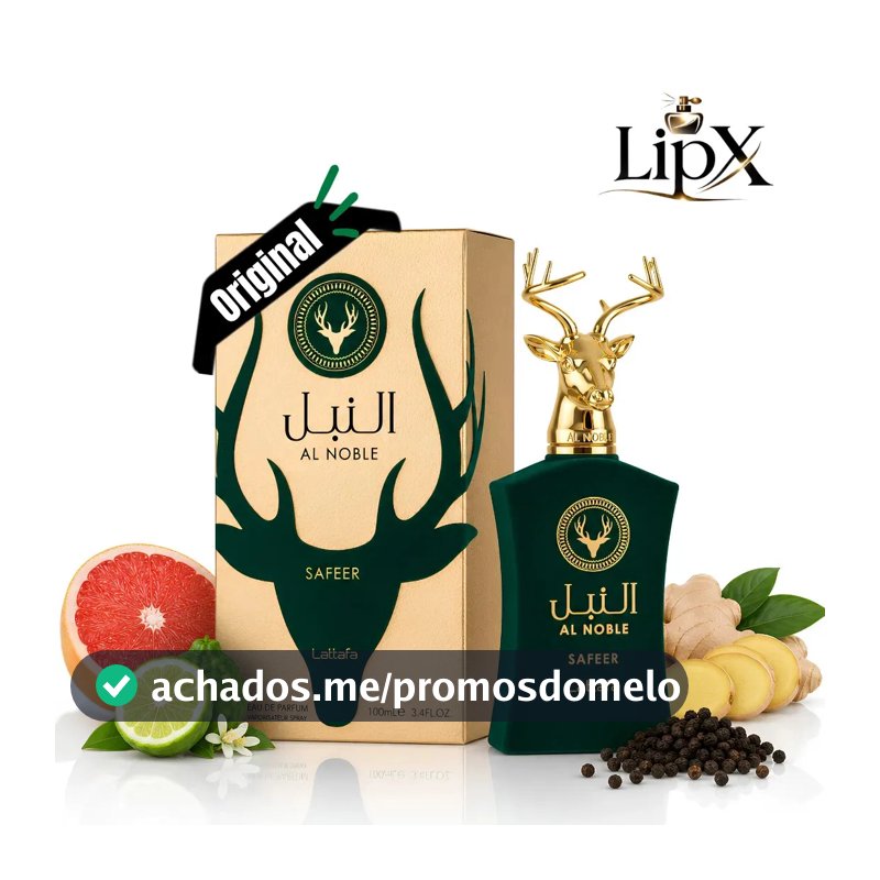 Perfume Árabe Masculino Al Noble Safeer Edp 100ML