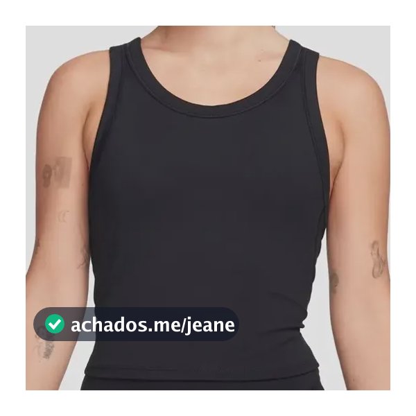Regata Nike Dri-fit One Cropped Feminina