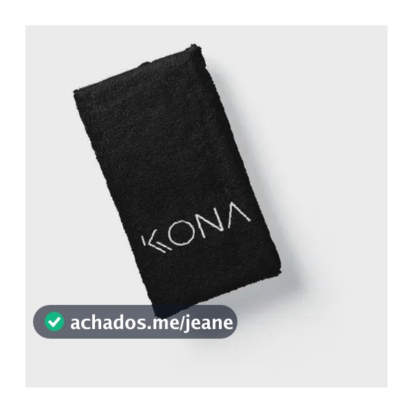 Munhequeira Pulso Beach Tennis Kona Esportes Atoalhada Cores Cor Preto/ Branco
